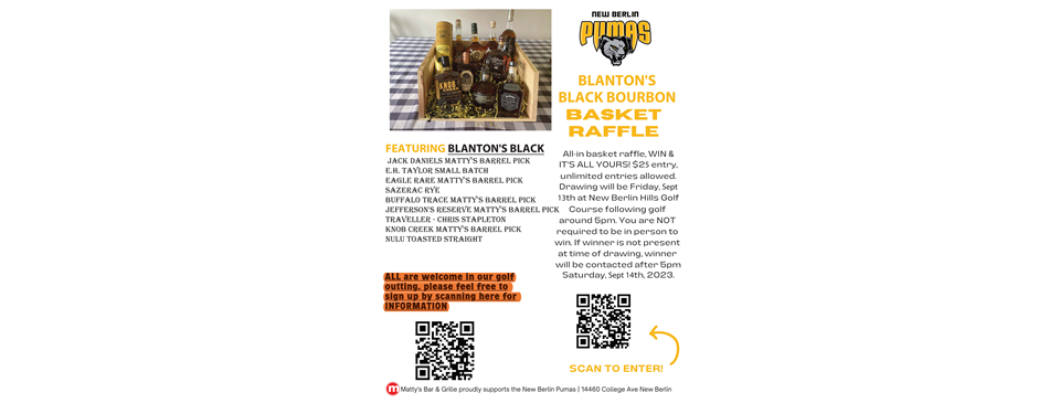 2024 Bourbon Raffle- Scan QR code above!